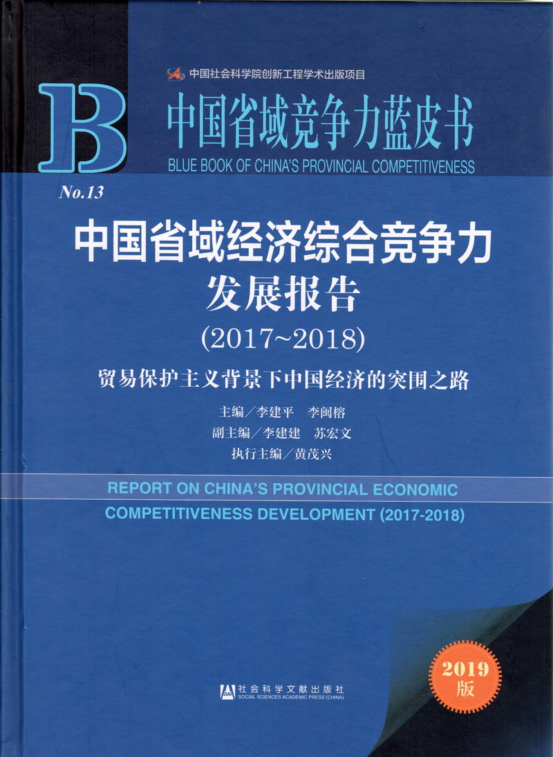 老司机操逼起来的不卡视频中国省域经济综合竞争力发展报告（2017-2018）